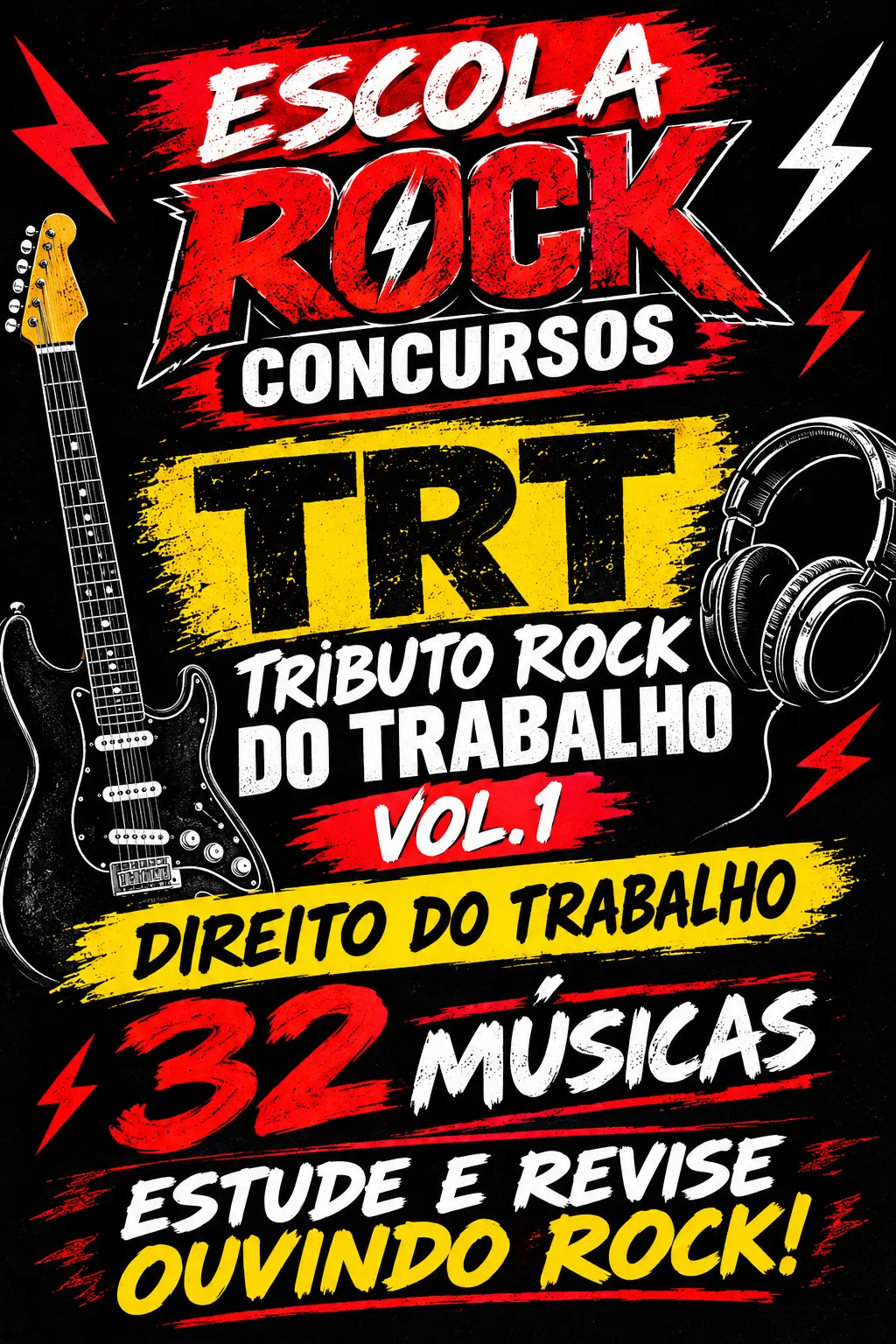 Capa da coletânea TRT — Tributo Rock do Trabalho Vol. 1
